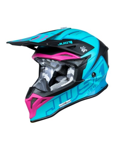 Casco Just1 J-39 Thruster Turquesa