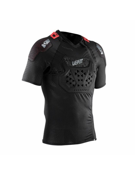 Camiseta Protectora Manga Corta Leatt Airflex Negro