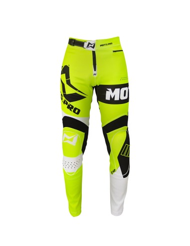 Pantalón Mots Step 7 Amarillo Fluo