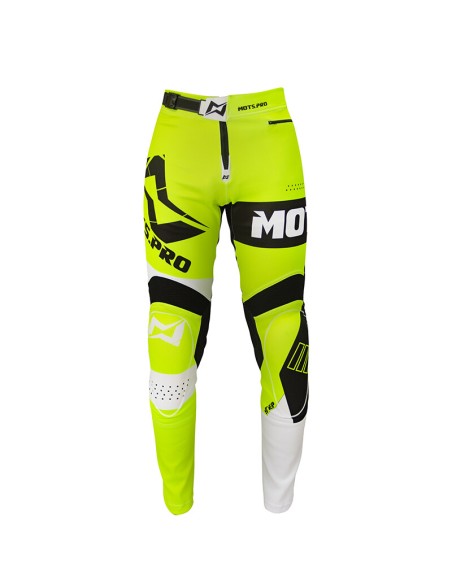 Pantalón Mots Step 7 Amarillo Fluo
