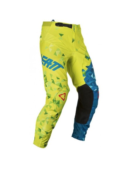 Pantalón Infantil Leatt GPX 2.5 Lima/Azul Lima/Azul