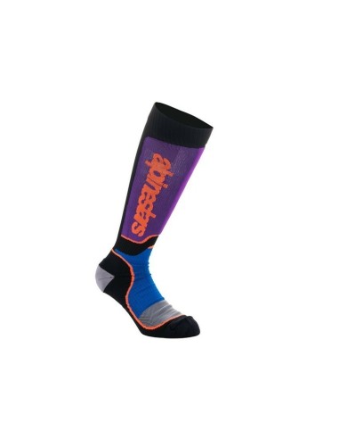 Calcetines Infantiles Alpinestars MX Plus Negro/Azul