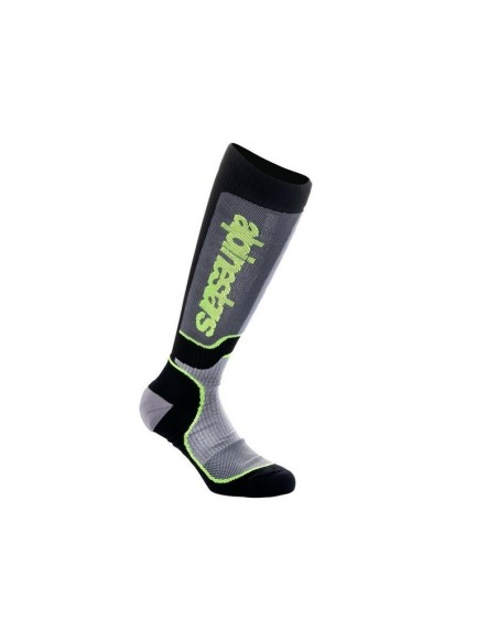 Calcetines Infantiles Alpinestars MX Plus Negro/Gris