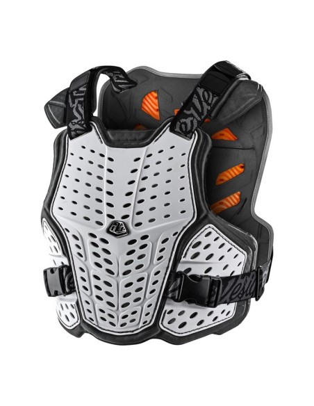Peto Troy Lee Designs Rockfight CE Blanco
