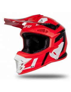 Casco UFO Intrepid Rojo Brillante