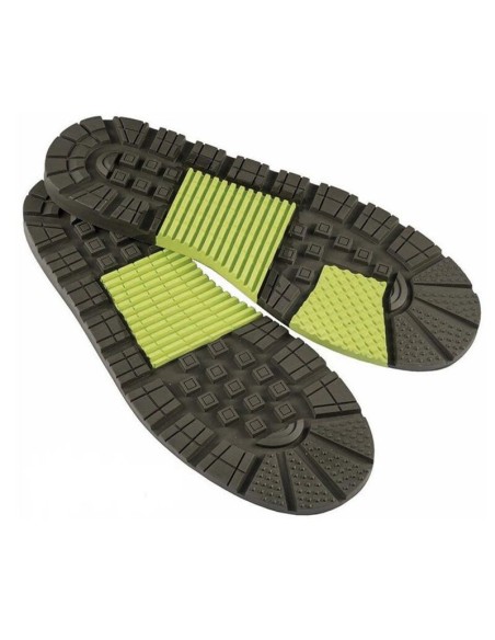Pareja de Suelas Hebo Trial Techcomp Negro/Rojo Negro/Verde