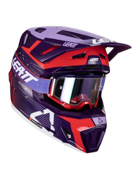 Casco con Gafas Leatt Moto 7.5 V24 SunDown