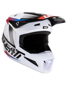 Casco Leatt Moto 2.5 V24 Negro/Blanco