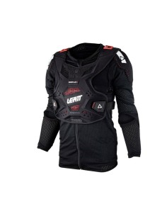Peto Integral Mujer Leatt AirFlex Negro/Rojo