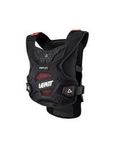 Peto Mujer Leatt AirFlex Negro/Rojo