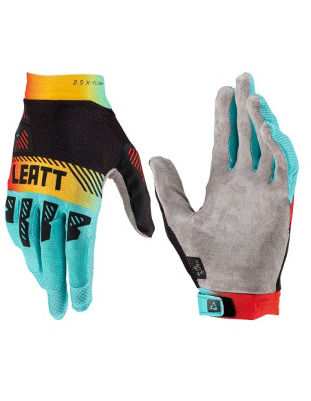 Guantes Leatt 2.5 X-Flow Lite Azul Claro