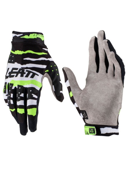 Guantes Leatt 2.5 X-Flow Lite Blanco/Azul/Rojo