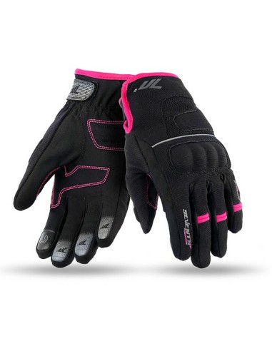 Guantes Mujer Seventy Degrees SD-C45 Negro/Rosa