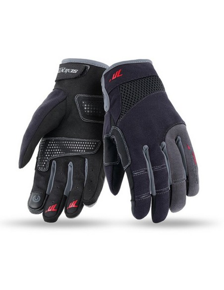 Guantes Seventy Degrees SD-C48 Negro/Gris