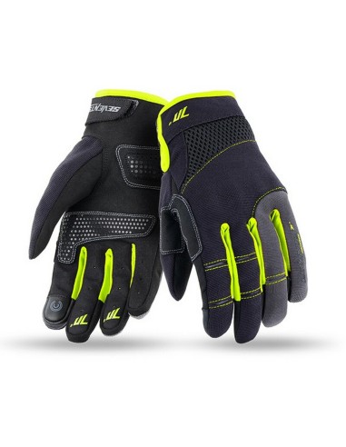 Guantes Mujer Seventy Degrees SD-C50 Negro/Am.Fluor