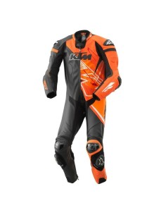 Mono de Cuero KTM Radius Negro/Naranja