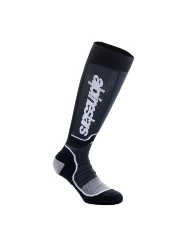 Calcetines Alpinestars MX Plus Negro/Blanco