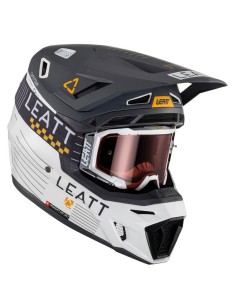 Casco con Gafas Leatt Moto 8.5 Gris
