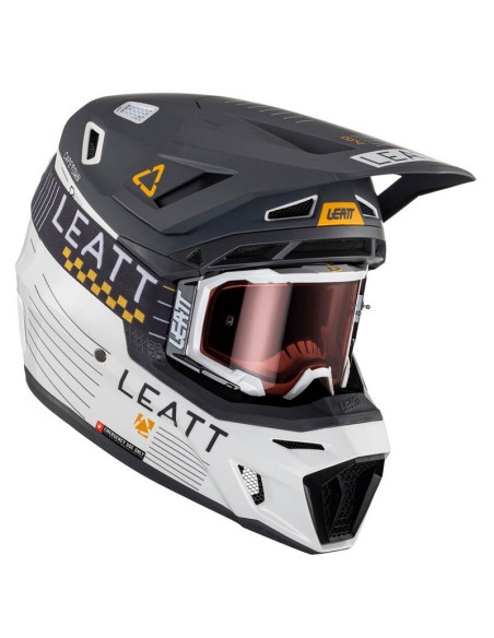 Casco con Gafas Leatt Moto 8.5 Gris