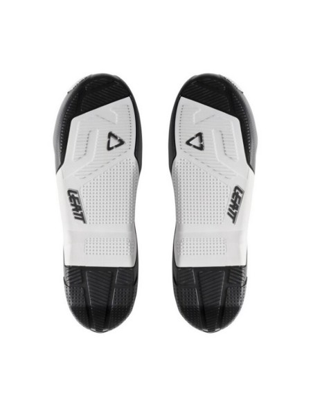 Pareja de Suelas Bota Leatt 4.5/5.5 2021 Blanco/Negro