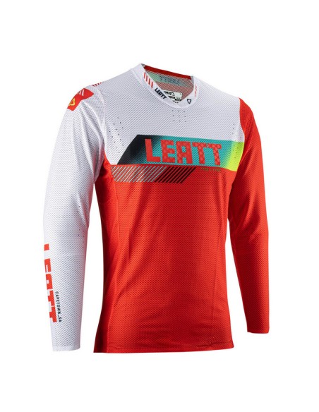 Jersey Leatt 5.5 UltraWeld Rojo/Blanco