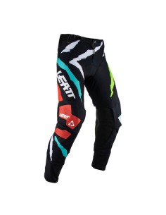 Pantalón Leatt 5.5 IKS Blanco/Azul/Rojo