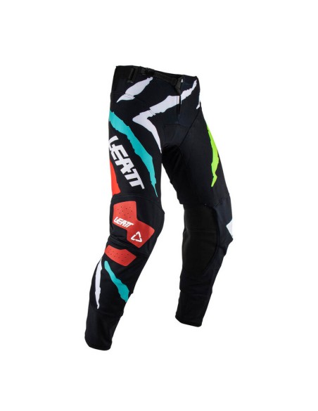 Pantalón Leatt 5.5 IKS Blanco/Azul/Rojo