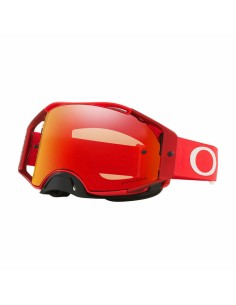 Gafas Oakley Airbrake MX Prizm Lente Iridium Rojo