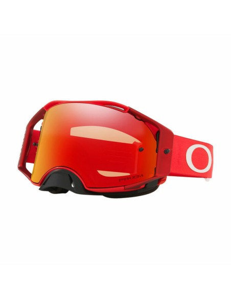 Gafas Oakley Airbrake MX Prizm Lente Iridium Rojo
