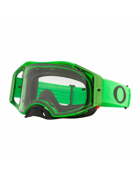Gafas Oakley Airbrake MX Lente Transparente Verde