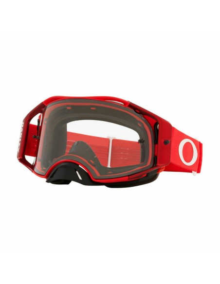 Gafas Oakley Airbrake MX Lente Transparente Rojo