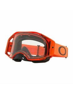 Gafas Oakley Airbrake MX Lente Transparente Naranja