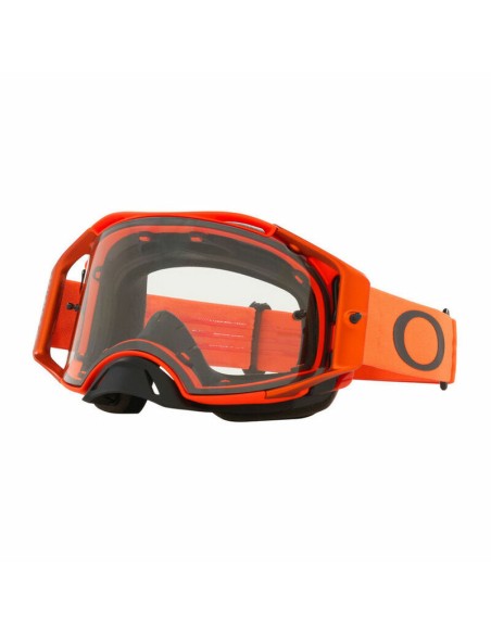 Gafas Oakley Airbrake MX Lente Transparente Naranja