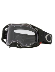 Gafas Oakley Airbrake MX Tuff Blocks Prizm Lente Transparente Negro