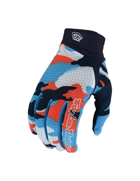 Guantes Troy Lee Designs Air Formula Camuflaje Azul