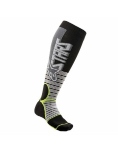 Calcetines Alpinestars MX Pro Gris/Amarillo Flúor