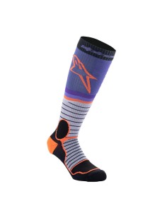 Calcetines Alpinestars MX Pro Negro/Morado