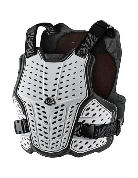 Peto Troy Lee Designs Rockfight CE Flex Blanco