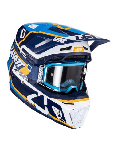 Casco con Gafas Leatt Moto 8.5 V24 Ink