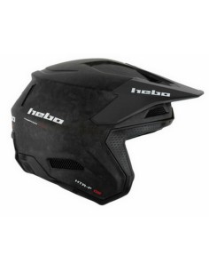 Casco Hebo Carbon Forged Negro Mate
