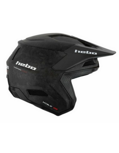 Casco Hebo Carbon Forged Negro Mate