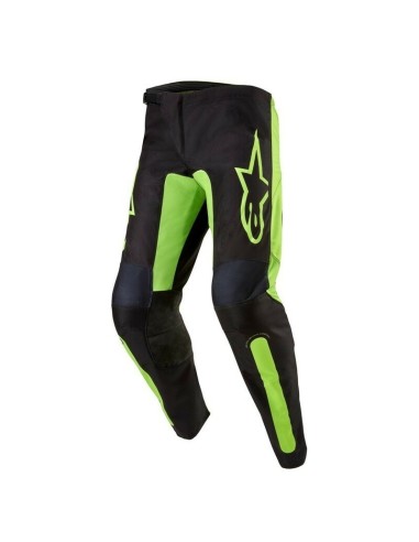 Pantalón Alpinestars Fluid Lurv Negro/Amarillo Flúor