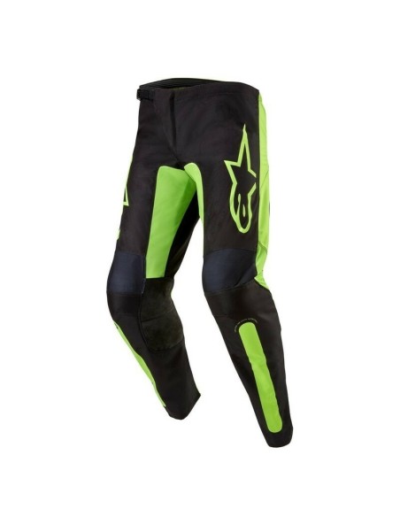 Pantalón Alpinestars Fluid Lurv Negro/Amarillo Flúor