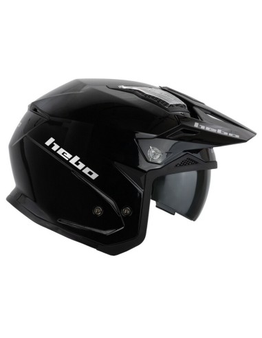 Casco Hebo HTR P01 V6 Negro Brillante