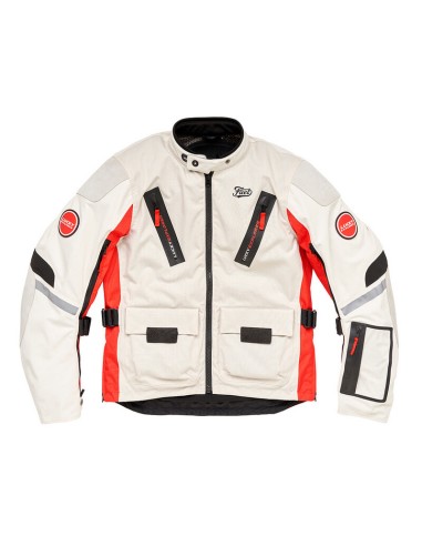 Chaqueta Fuel Astrail Blanco/Rojo