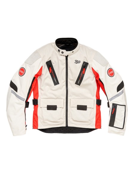 Chaqueta Fuel Astrail Blanco/Rojo