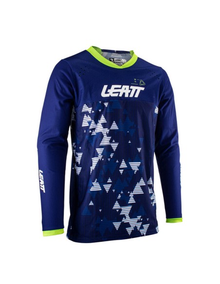 Jersey Leatt 4.5 Moto Enduro Azul