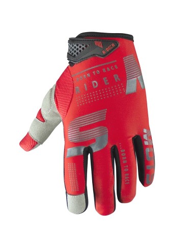 Guantes Infantiles Mots Rider 5 Rojo