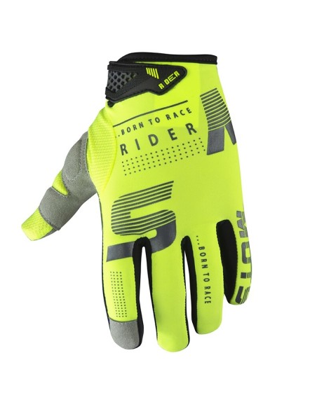 Guantes Infantiles Mots Rider 5 Amarillo Fluo