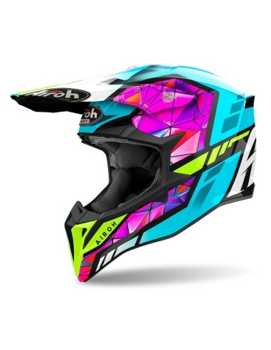Casco Airoh Wraap Diamond Gloss Multicolor